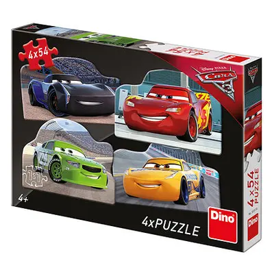 Walt Disney Cars 3: Rivalové 4x54D