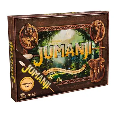 Spin Master JUMANJI společenská hra, dřevěná edice CZ