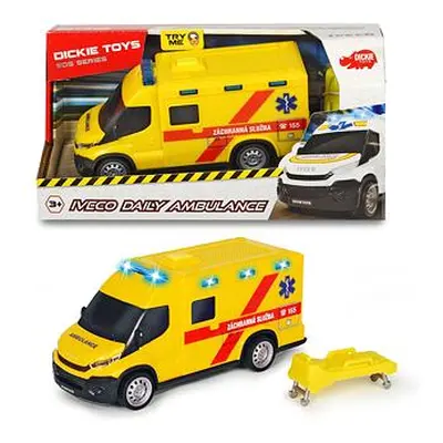 Dickie Ambulance Iveco, česká verze, 18 cm