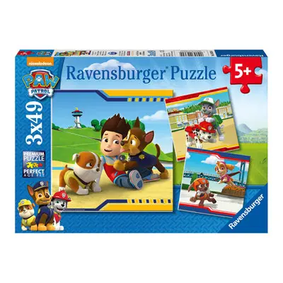 Ravensburger Tlapkova Patrola Puzzle 3x49 dílků