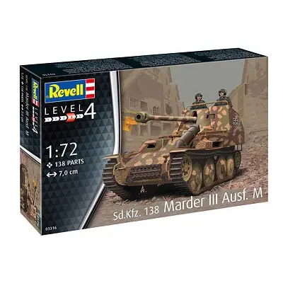 Plastic ModelKit military 03316 - Sd. Kfz. 138 Marder III Ausf. M (1:72)