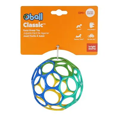 Oball Hračka Oball Classic 10 cm modro/zelená 0m+