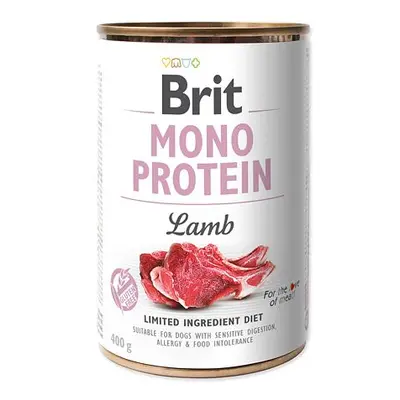 Konzerva BRIT Mono Protein Lamb 400 g