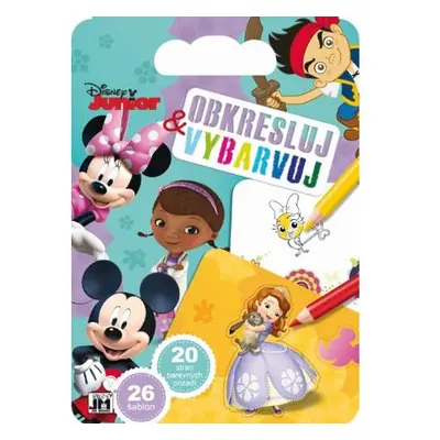 Jiri Models Obkresluj a vybarvuj Disney Junior