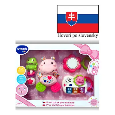 Vtech Prvý darček pre bábëtko (SK) - ružový