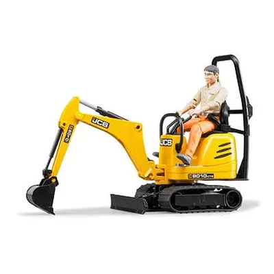 Bruder Mikrobagr JCB s figurkou