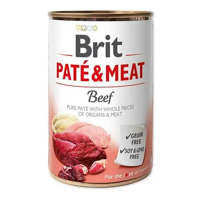 Konzerva BRIT Paté & Meat Beef 400 g