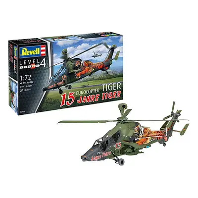 Revell Plastic ModelKit vrtulník 03839 - Eurocopter Tiger - "15 Years Tiger" (1:72)