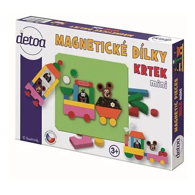 Detoa Magnetické dílky Krtek MINI