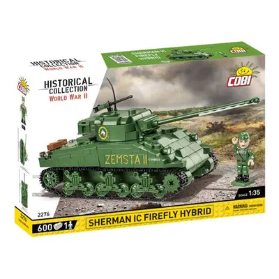 Cobi II WW Tank Sherman Ic Firefly Hybrid, 1:35, 608 k, 1 f