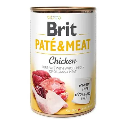 Konzerva BRIT Paté & Meat Chicken 400 g