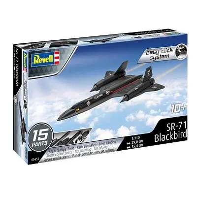 Revell EasyClick letadlo 03652 - SR-71 Blackbird (1:110)