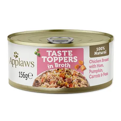 Konzerva APPLAWS Dog Chicken, Ham & Vegetables 156 g