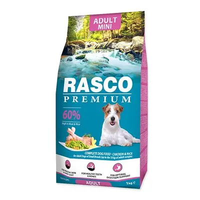 Granule RASCO Premium Adult Mini kuře s rýží 1 kg