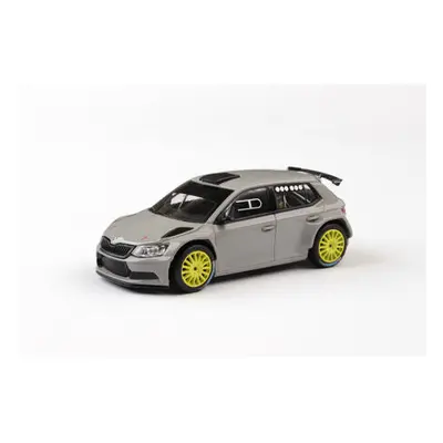 Abrex Škoda Fabia III R5 (2015) 1:43 - Šedá Steel Uni