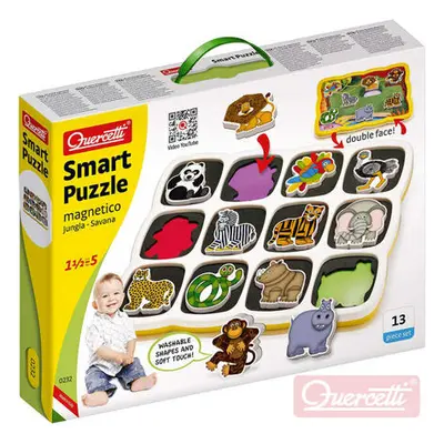 Quercetti Smart Puzzle magnetico Jungle