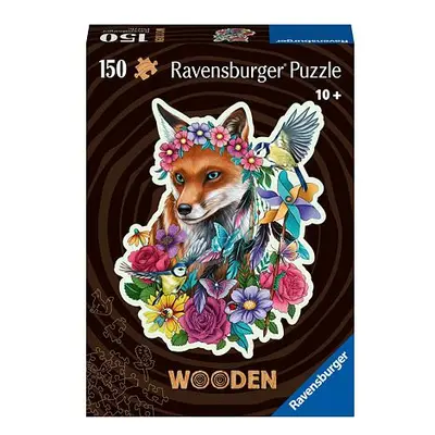 Ravensburger Dřevěné puzzle Barevná liška 150 dílků