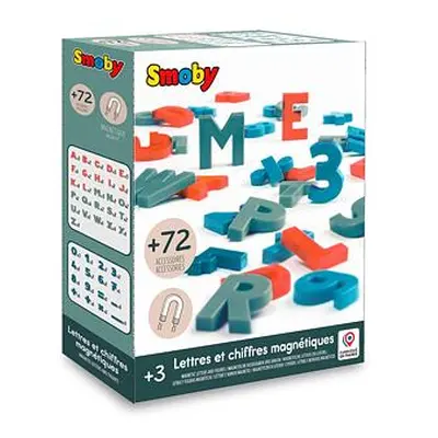 Smoby Magnetická písmena a čísla 72 ks