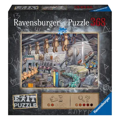 Ravensburger Exit Puzzle: V továrně na hračky 368 dílků