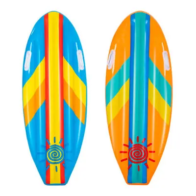 Bestway Dětský surf Sunny Rider, 1,14m x 46cm – mix 2 barvy (modrá,oranžová)