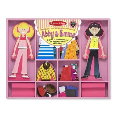 Melissa & Doug Magnetické oblékání Abby a Emma