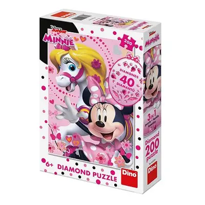 Dino MINNIE MOUSE 200 diamond Puzzle