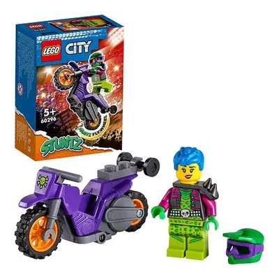 LEGO® City 60296 Kaskadérská wheelie motorka