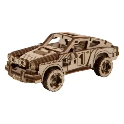 Wooden City 3D puzzle Rally car 4