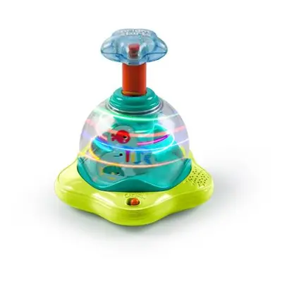 BRIGHT STARTS Hračka hudební svítící Press&Glow Spinner 6m+