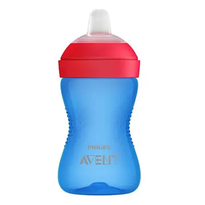 AVENT Hrneček Grippy s jemnou hubičkou 300 ml chlapec