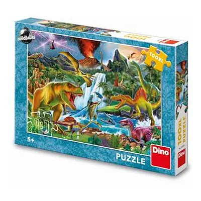 Dino BOJ DINOSAURŮ 100 XL Puzzle