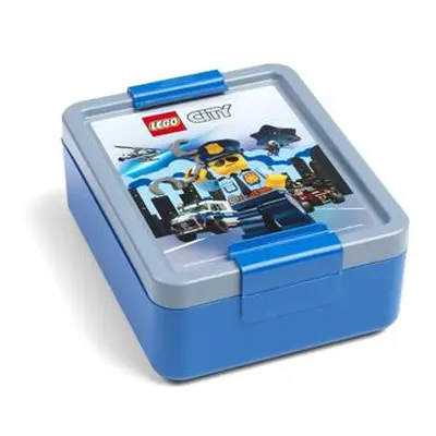 LEGO City box na svačinu - modrá