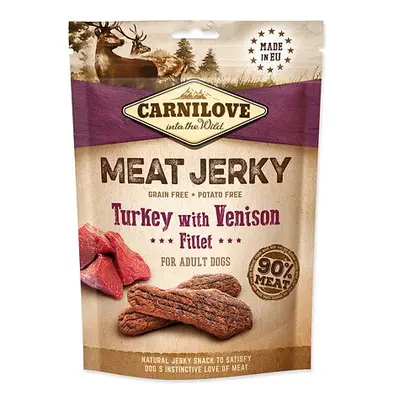 CARNILOVE Jerky Snack Turkey with Venison Fillet 100 g