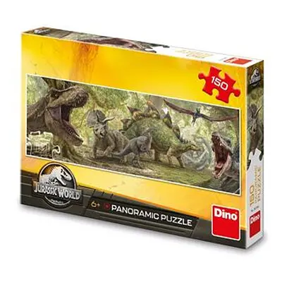 Dino JURSKÝ SVĚT 150 panoramic Puzzle