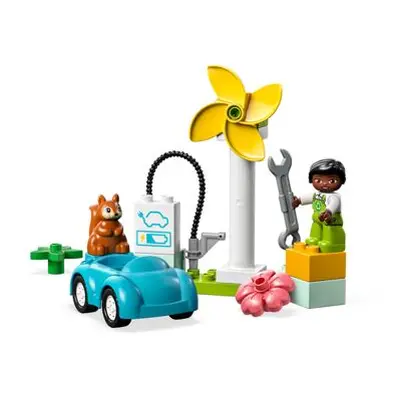 LEGO® DUPLO® 10985 Větrná turbína a elektromobil