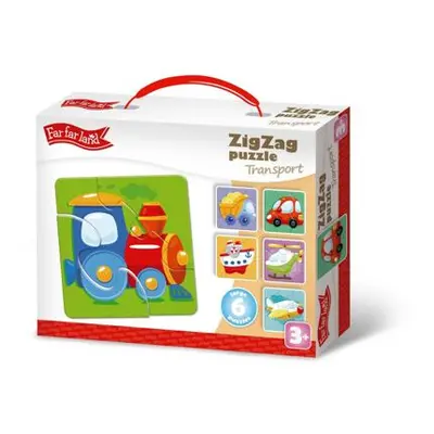 Kids Do ZigZag puzzle - transport