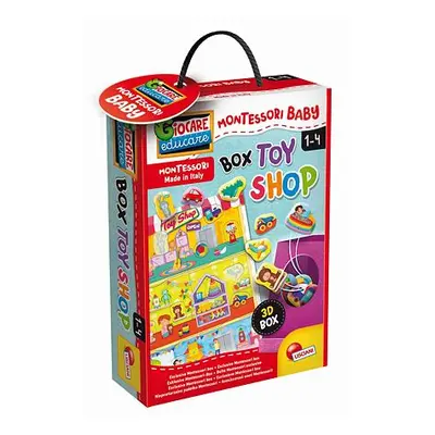 Lisciani Montessori Baby box Toy shop - Vkládačka