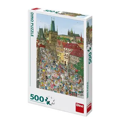 Dino MOSTECKÁ VĚŽ 500 Puzzle