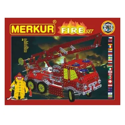 Merkur Stavebnice - Fire set, 708 dílků