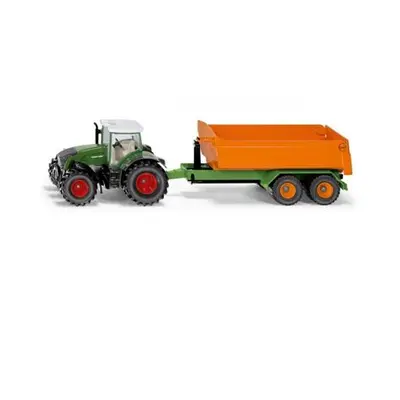 SIKU Farmer - traktor Fendt s vyklápěcím přívěsem, 1:50