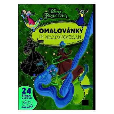 Jiri Models Omalovánky A4 se samolepkami Disney Princezny