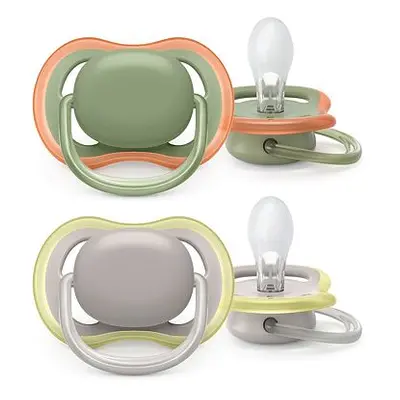 Philips AVENT Šidítko Ultra air neutral 6-18m, 2 ks