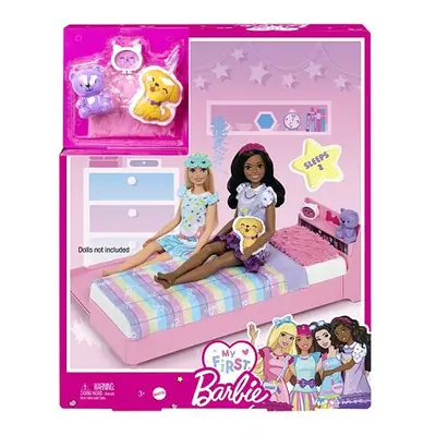 Mattel Barbie MOJE PRVNÍ BARBIE POSTÝLKA HERNÍ SET