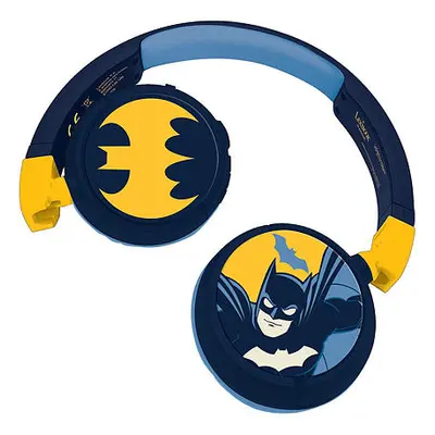 Lexibook Skládací bezdrátová Bluetooth sluchátka Batman