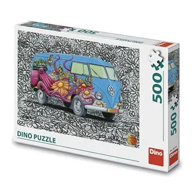 Dino HIPPIES VW 500 Puzzle