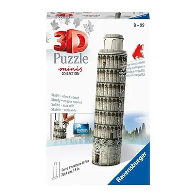 Ravensburger Mini budova - Šikmá věž v Pise 3D Puzzle 54 dílků