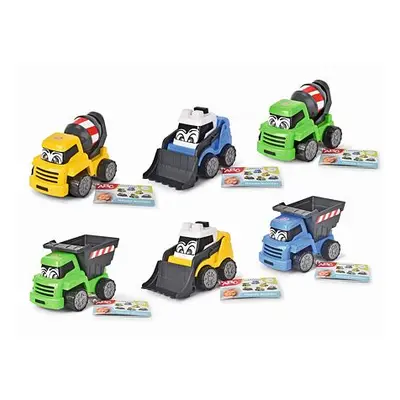 Dickie ABC Happy Stavební auto, 13cm, 6 druhů