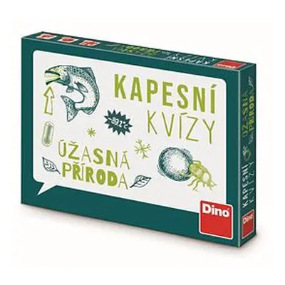 Dino KAPESNÍ KVÍZY – ÚŽASNÁ PŘÍRODA Cestovní hra