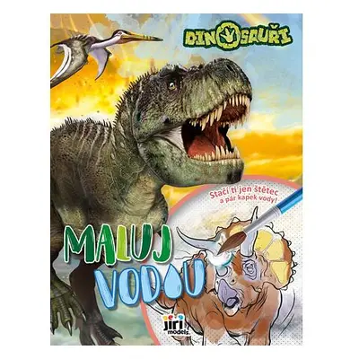 Jiri Models Maluj vodou A4 Dinosauři