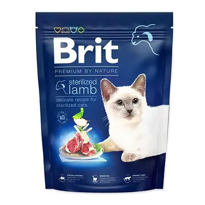 BRIT Premium by Nature Cat Sterilized Lamb 300 g